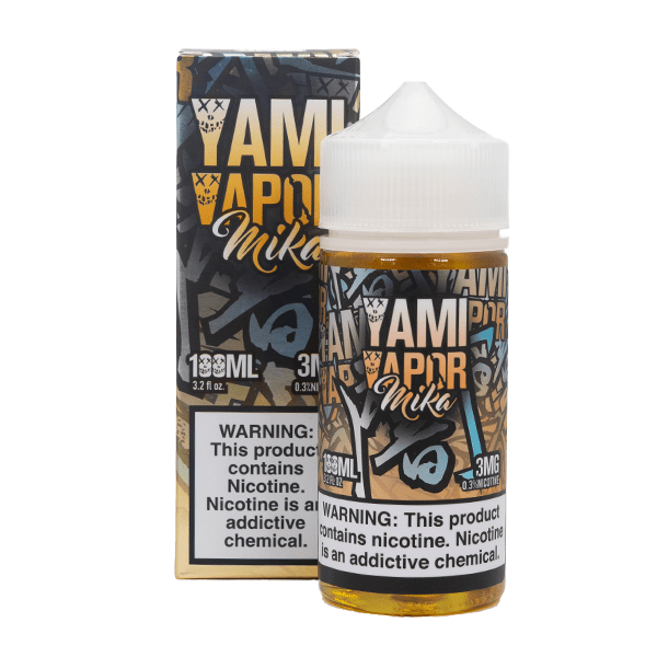 Yami Vapor Series E-Liquid 100mL | 0mg Mika with packaging