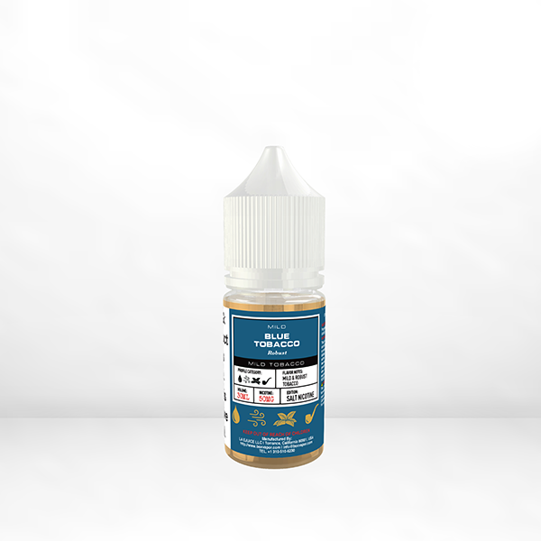 GLAS BSX TFN Salt Series E-Liquid 30mg | 30mL (Salt Nic) Mild Robust Blue Tobacco