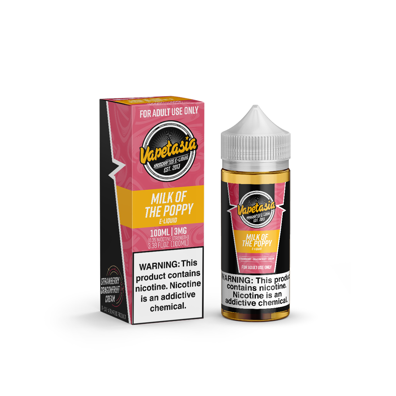 Vapetasia Series E-Liquid 100mL Milk of the Poppy