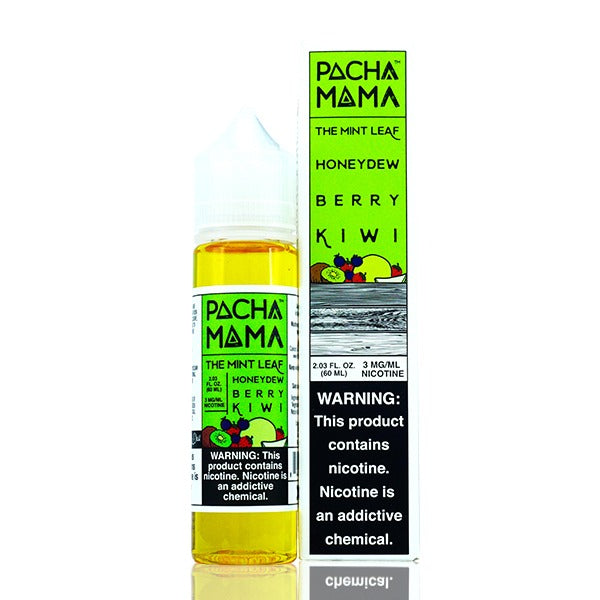 Pachamama TFN Series E-Liquid 6mg | 60mL (Freebase) The Mint Leaf with Packaging