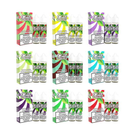 Mints Series E-Liquid x2-60mL | 3mg Group Photo