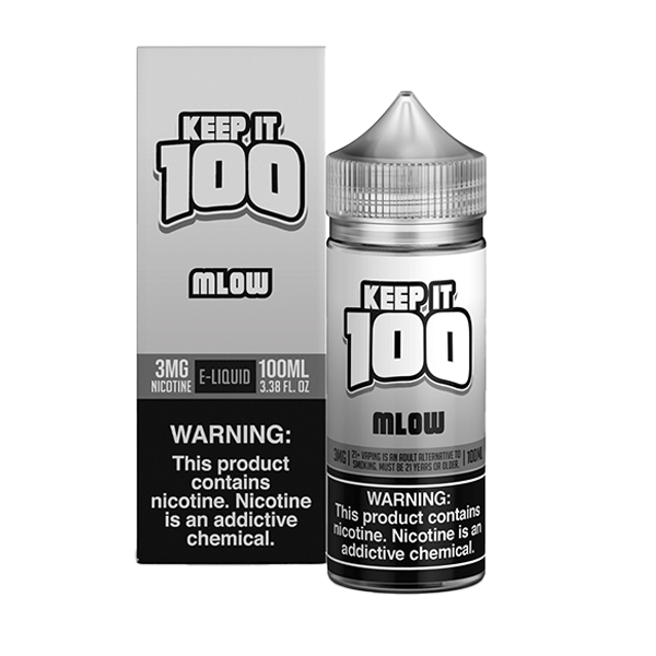 Keep It 100 TFN Series E-Liquid 3mg | 100mL (Freebase) MLow with Packaging