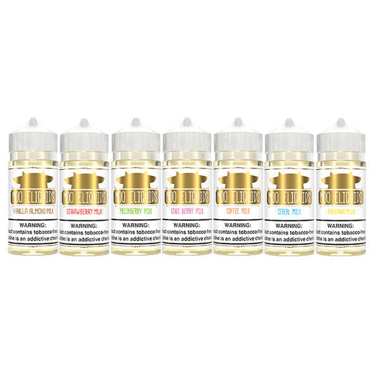 Moo TFN Series E-Liquid 100mL Group Photo