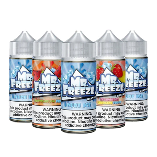 Mr. Freeze TFN Series E-Liquid 100mL (Freebase) | Group Photo