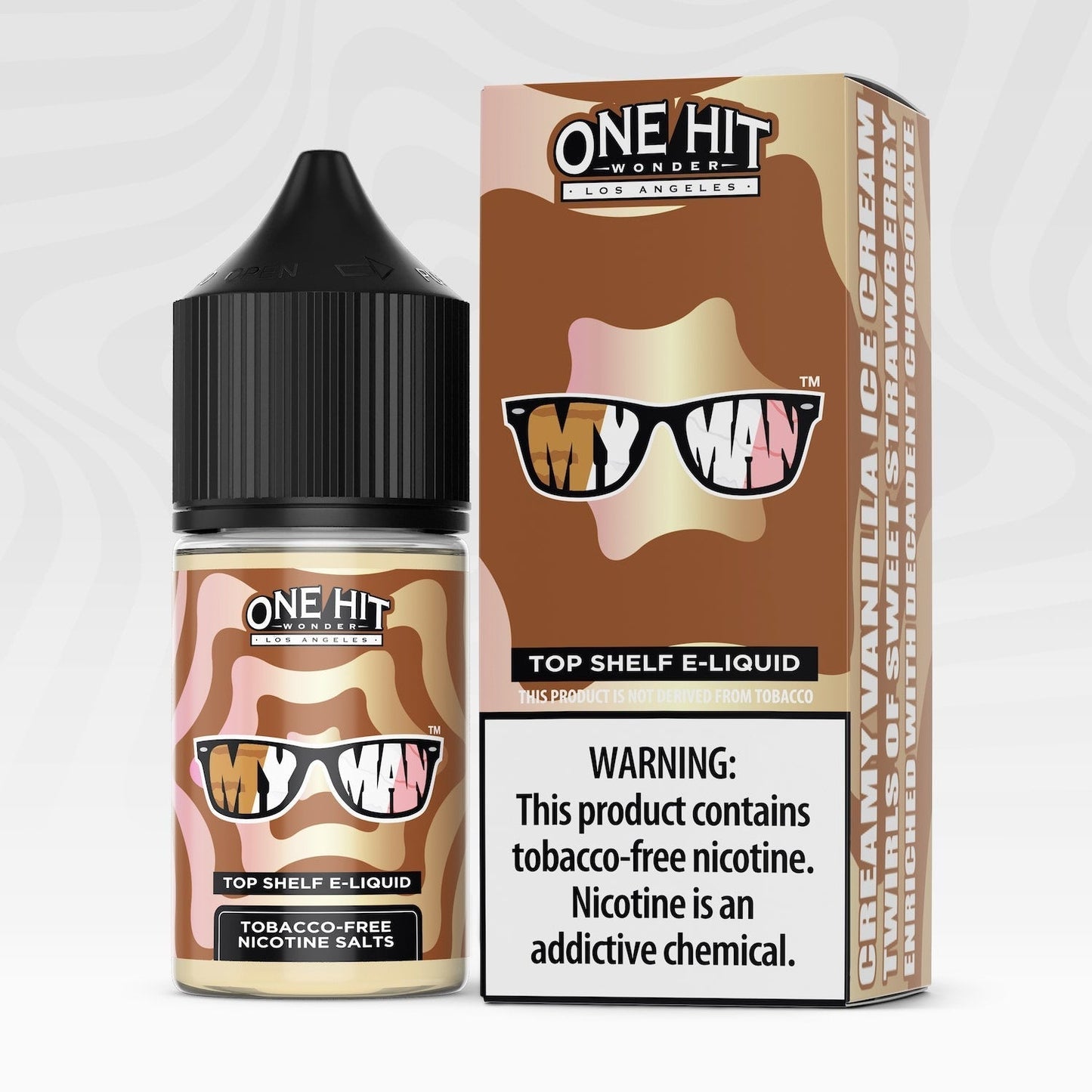 My Man by One Hit Wonder TFN Salt Series E-Liquid 25mg | 30mL (Salt Nic) With Packaging