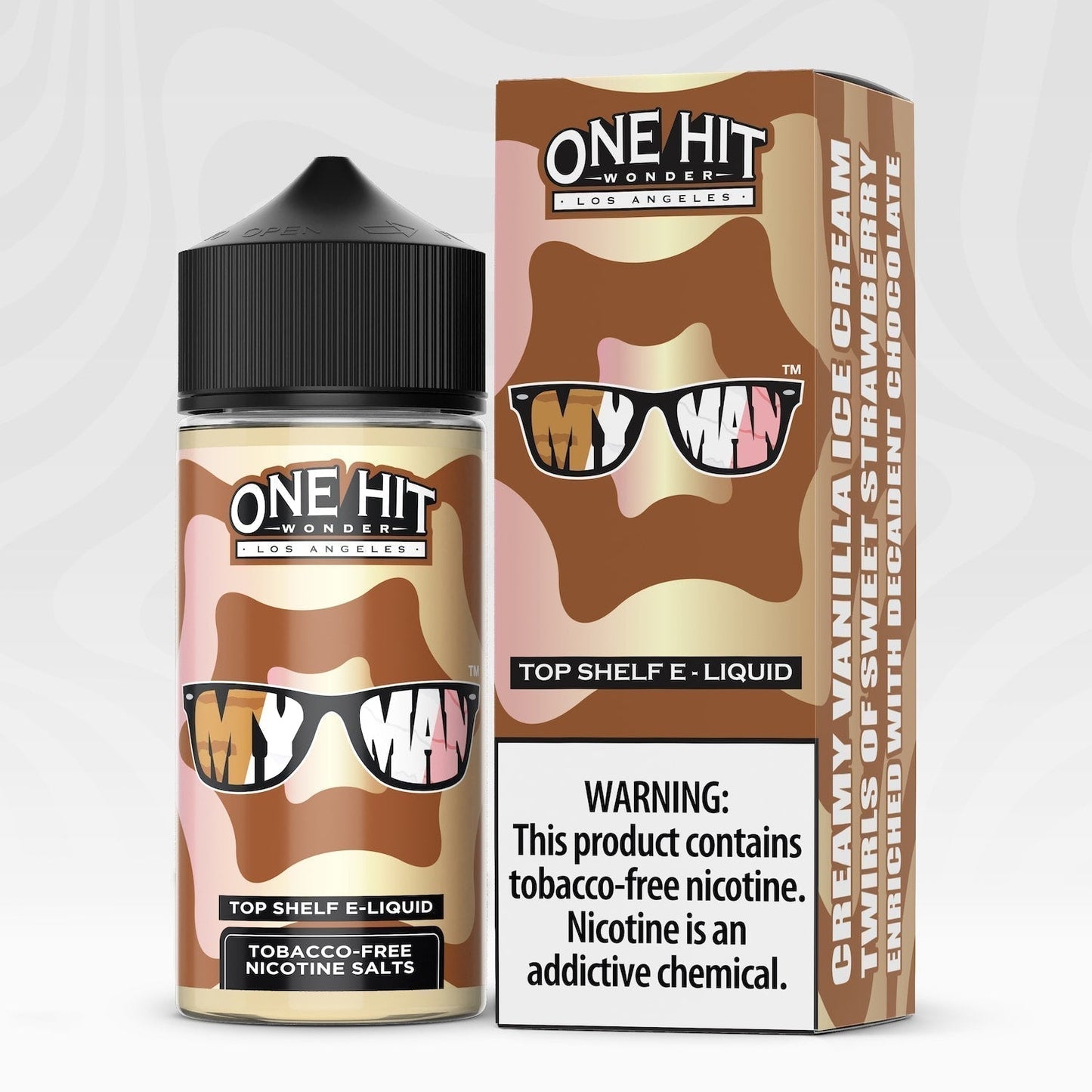 My Man by One Hit Wonder TFN Series E-Liquid 6mg | 100mL (Freebase) With Packaging