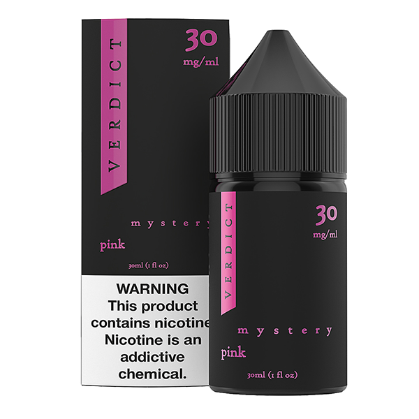 Verdict Salt Series E-Liquid 30mL | 30mg Mystery with packaging