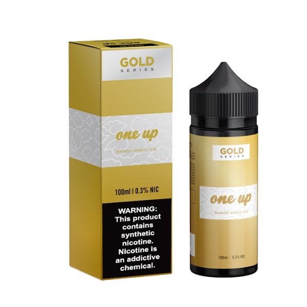 One Up TFN E-Liquid 12mg | 100mL (Freebase) Mango Magic Ice With Packaging