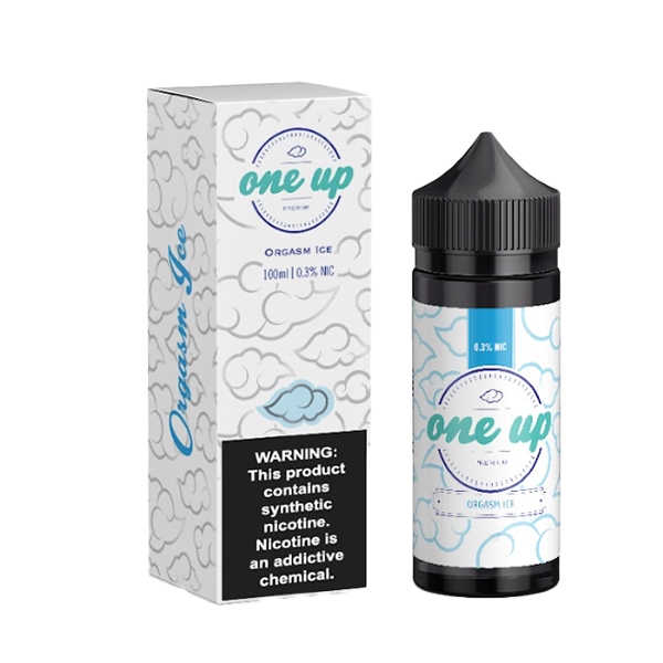 One Up TFN E-Liquid 6mg | 100mL (Freebase) Orgasm Ice With Packaging