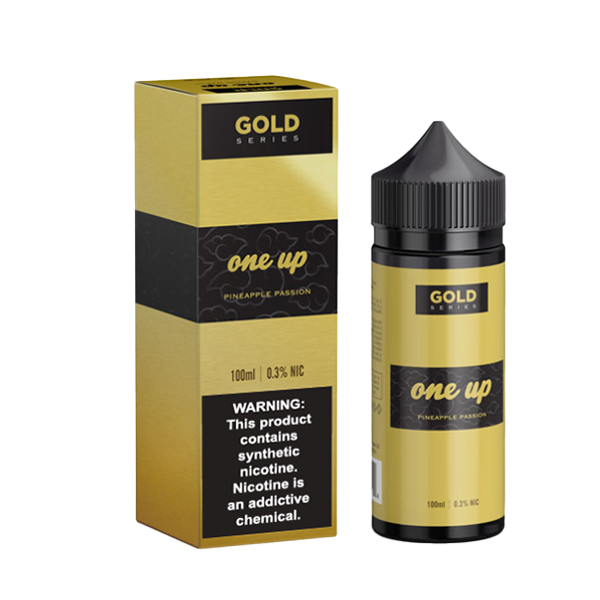 One Up TFN E-Liquid 12mg | 100mL (Freebase) Pineapple Passion With Packaging