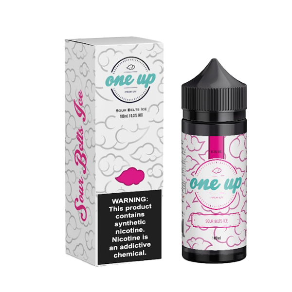 One Up TFN E-Liquid 12mg | 100mL (Freebase) Sour Belts Ice With Packaging