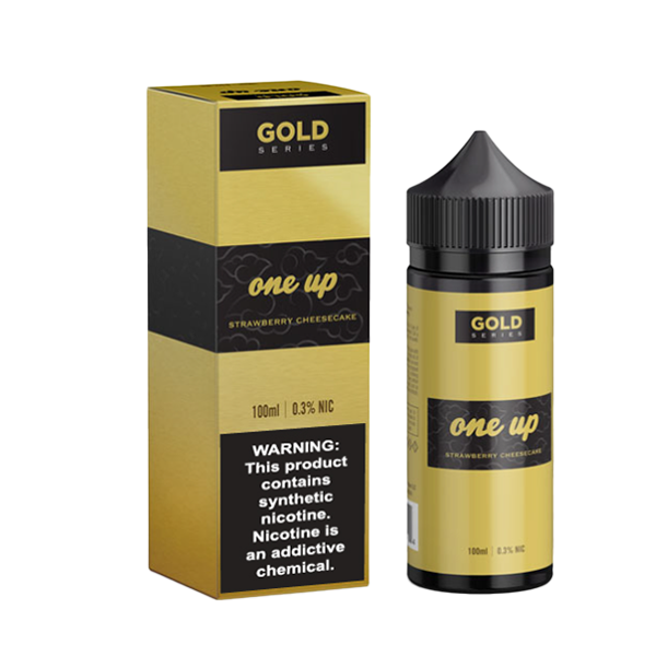 One Up TFN E-Liquid 12mg | 100mL (Freebase) Strawberry Cheesecake With Packaging