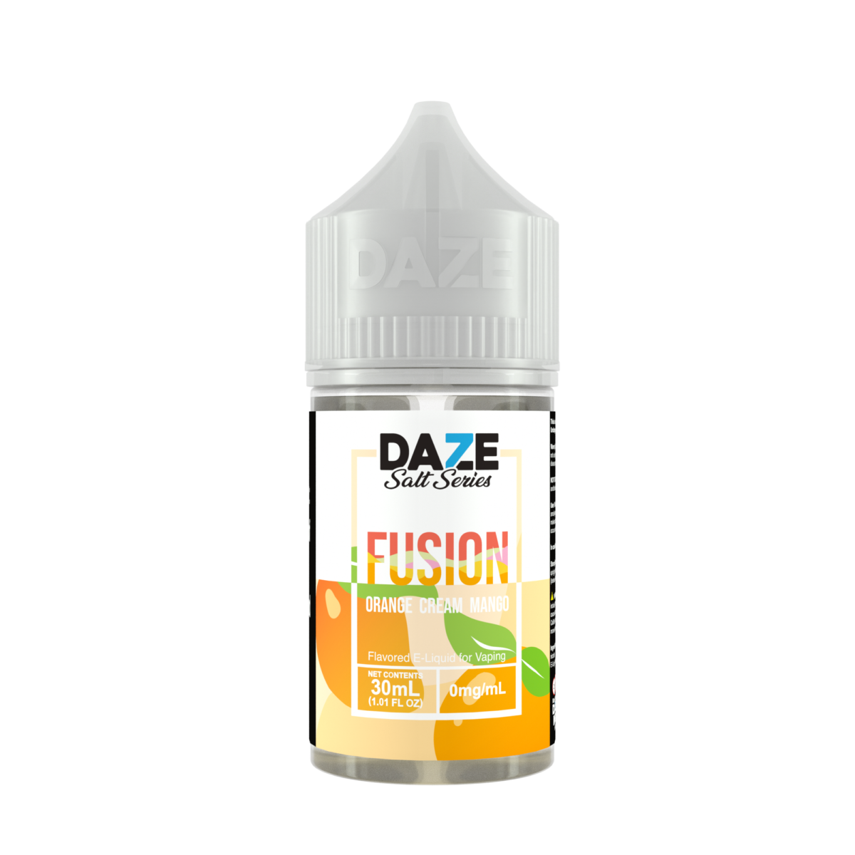 7Daze Fusion Salt Series E-Liquid 30mL (Salt Nic) | 30mg Orange Cream Mango