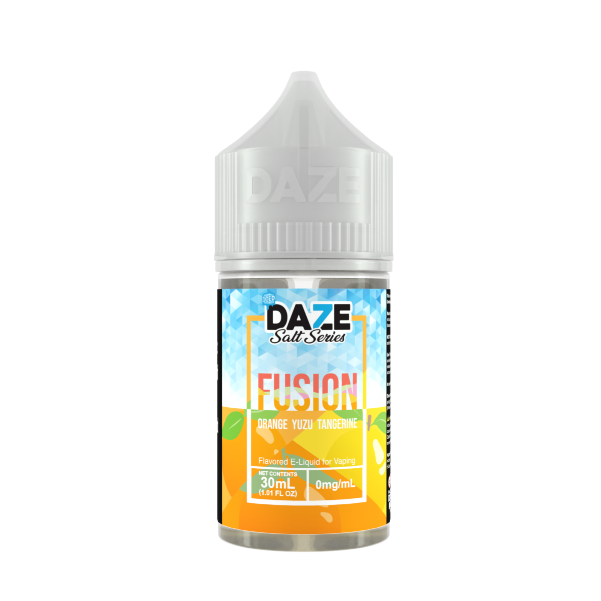 7Daze Fusion Salt Series E-Liquid 30mL (Salt Nic) | 30mg Orange Yuzu Tangerine Iced