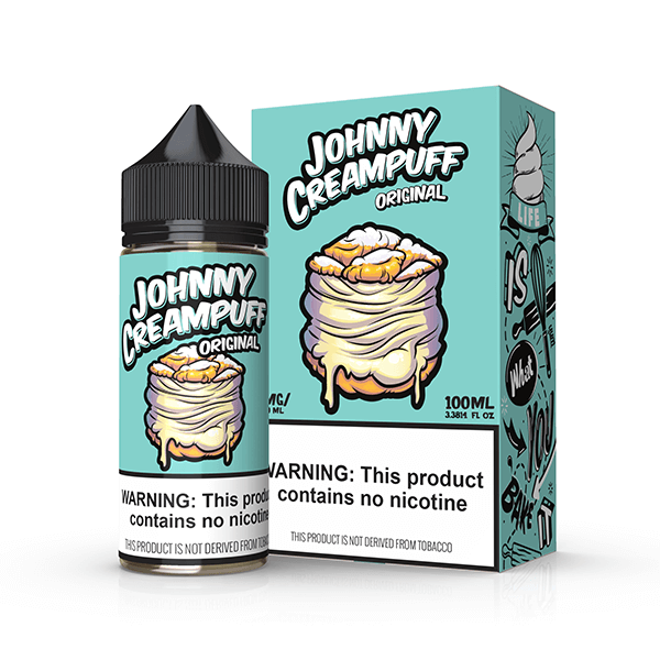 Tinted Brew Johnny Creampuff TFN Series E-Liquid 100mL | 12mg Original with packaging