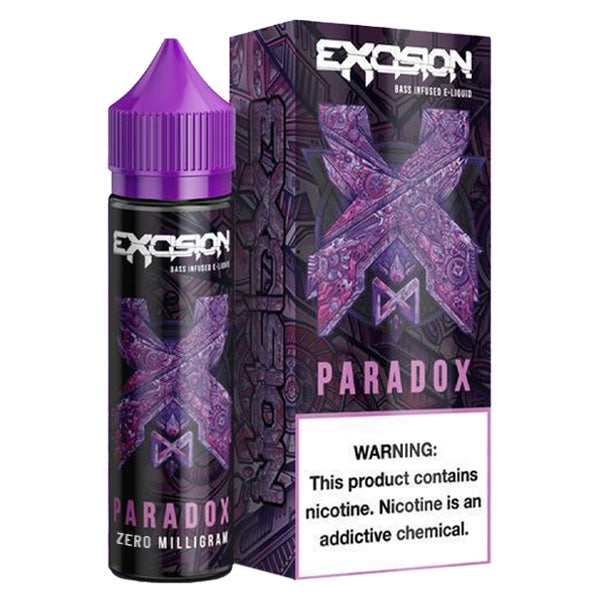 Excision Series E-Liquid 60mL (Freebase) Paradox with Packaging