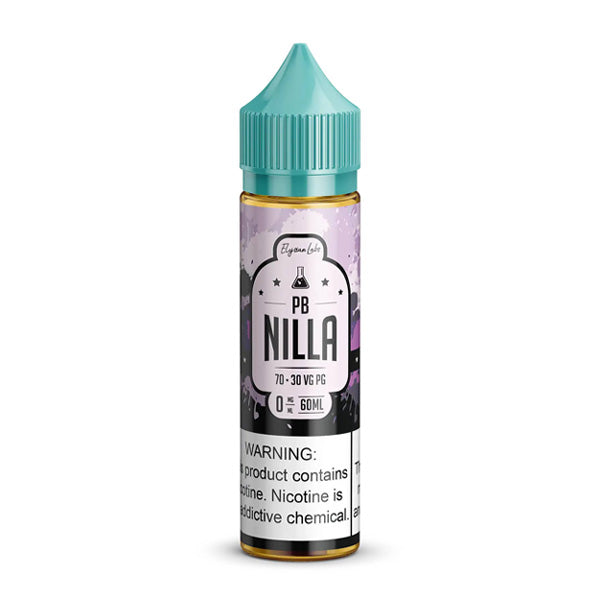 Elysian Series E-Liquid 120mL (Freebase) |  PB Nilla with packaging