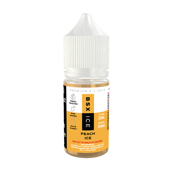 GLAS BSX TFN Salt Series E-Liquid 30mg | 30mL (Salt Nic) Peach Ice