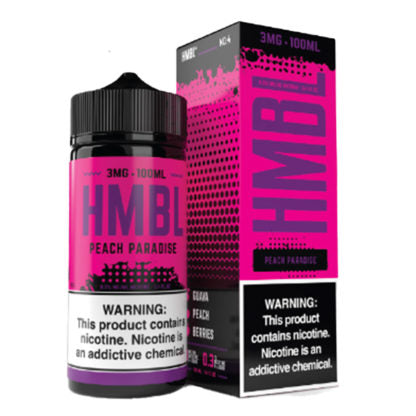 Humble TFN Series E-Liquid 100mL (Freebase) | Peach Paradise with packaging