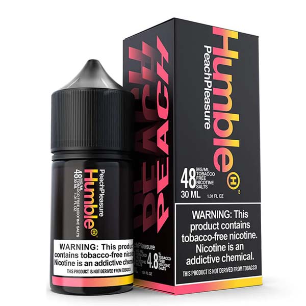 Humble TFN Salt Series E-Liquid 30mL (Salt Nic) Peach Pleasure with Packaging