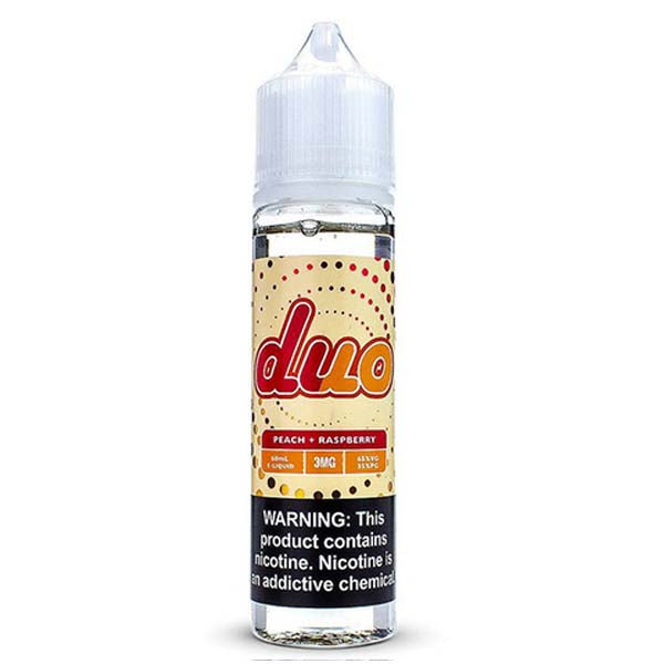 Burst Duo Series E-Liquid 60mL (Freebase) | Peach Raspberry