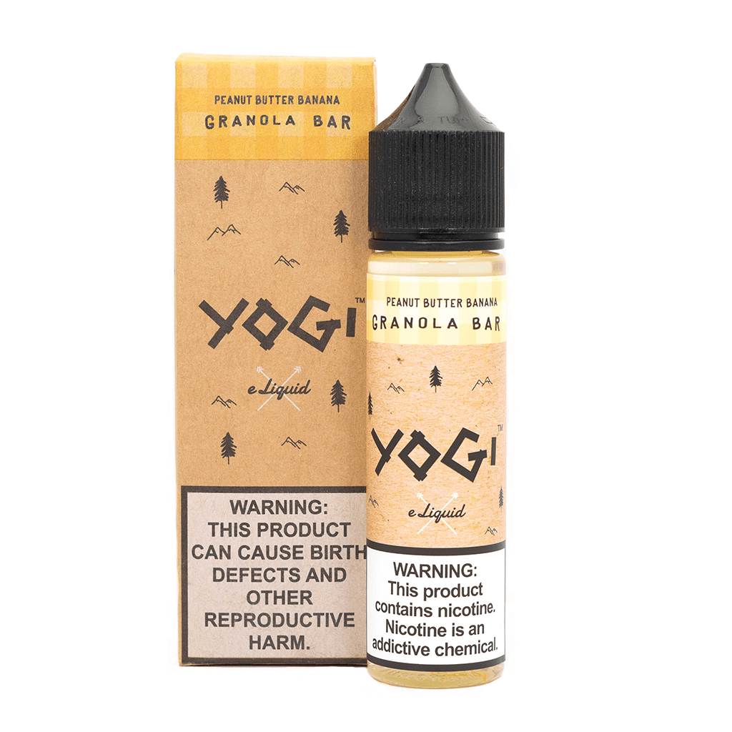 Yogi E-Liquid 60mL | 0mg (Original & Farms Series) Peanut Butter with Packaging