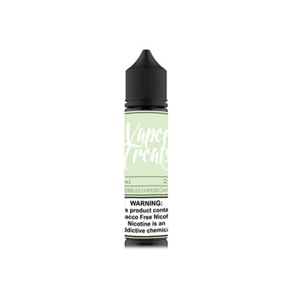 Vaper Treats Series E-Liquid 60mL | 0mg Peebles Cheesecake Bottle