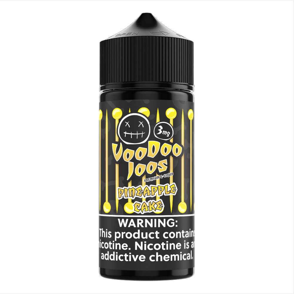 Voodoo Joos Series E-Liquid 100mL (Freebase) | 3mg Pineapple Cake