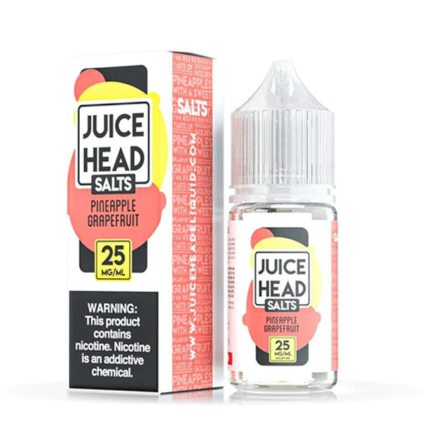 Juice Head Salt Series E-Liquid 30mL (Salt Nic)| 25mg Pineapple Grapefruit with packaging