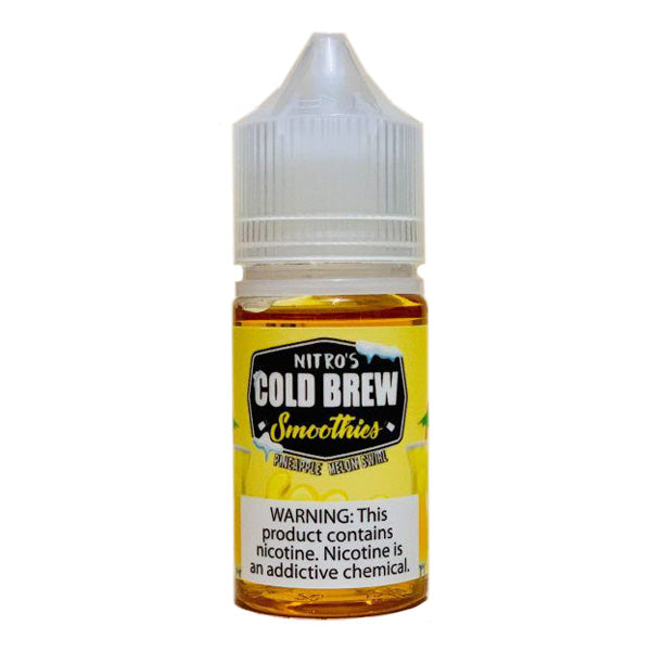 Pineapple Melon Swirl by Nitro’s Cold Brew Salt Series E-Liquid 30mL (Salt Nic) | 25mg