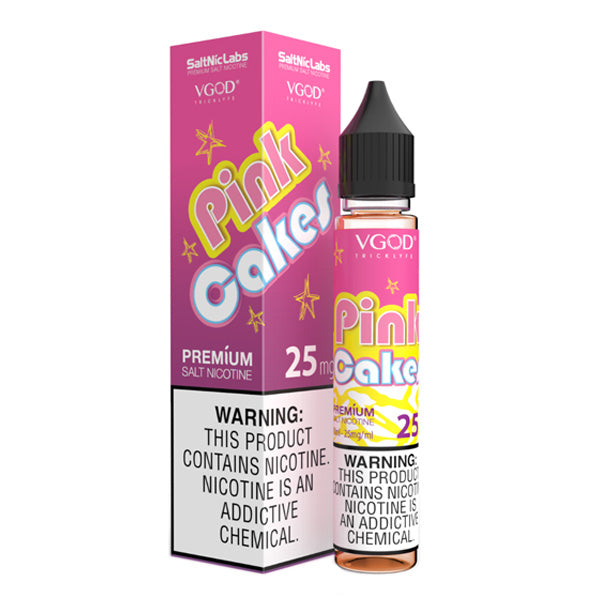 VGOD Salt Series E-Liquid 30mL | 50mg Pink Cakes with packaging