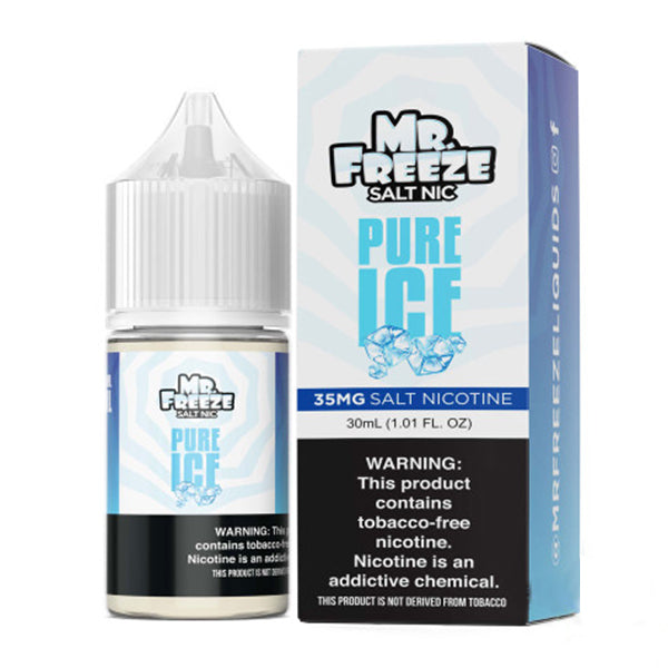 Mr. Freeze TFN Salt Series E-Liquid 30mL (Salt Nic) | Pure Ice with packaging