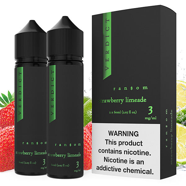 Verdict Series E-Liquid x2-60mL | 0mg Ransom with packaging