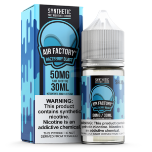 Air Factory TFN Salt Series E-Liquid 30mL (Salt Nic) | 50mg Razzberry Blast with Packaging