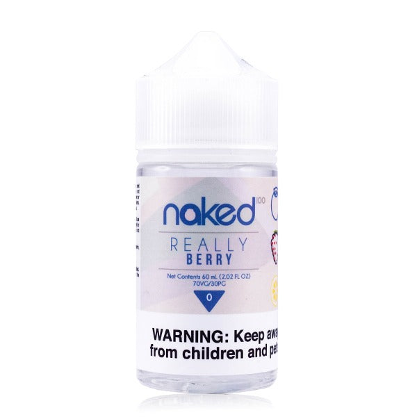 Naked 100 E-Liquid 60mL | PMTA Submitted (Freebase) | 0mg Really Berry