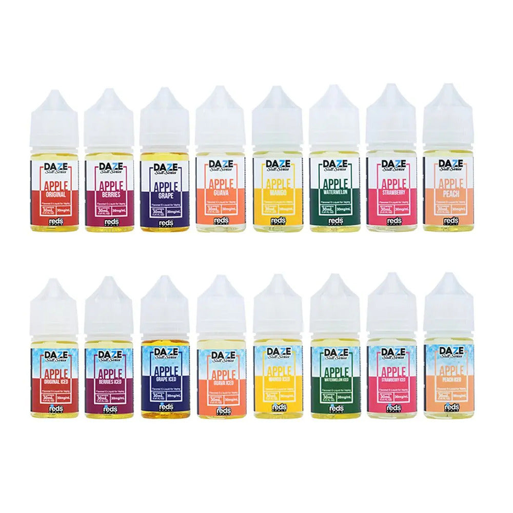 Reds Salt Series E-Liquid 30mL (Salt Nic) 50mg Group Photo