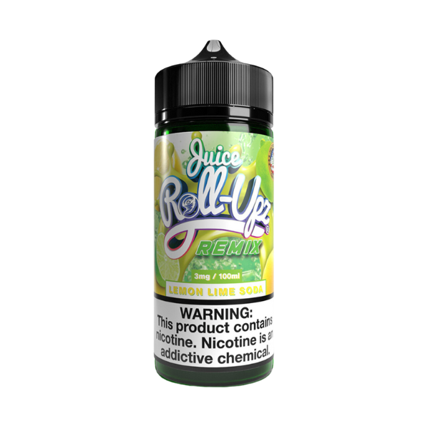 Juice Roll Upz Series E-Liquid 100mL (Freebase) | 3mg Lemon Lime Soda REMIX