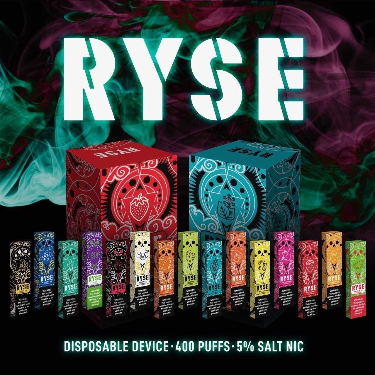 Ryse Disposable E-Cigs (Individual)