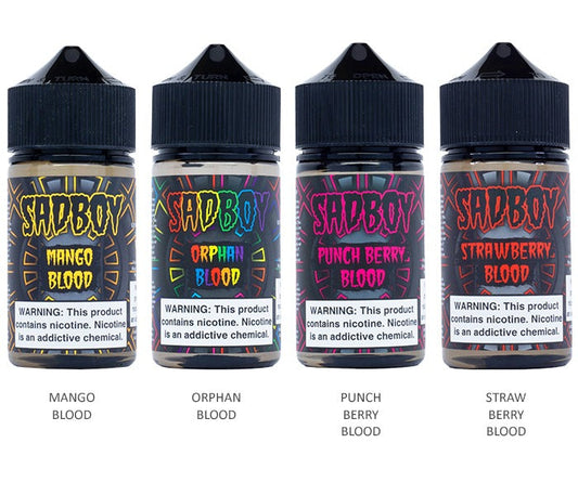 Sadboy Bloodline Series E-Liquid 60mL | 0mg Group Photo