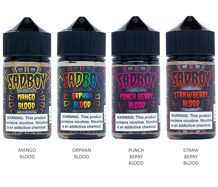 Sadboy Bloodline Series E-Liquid 60mL | 3mg Group Photo