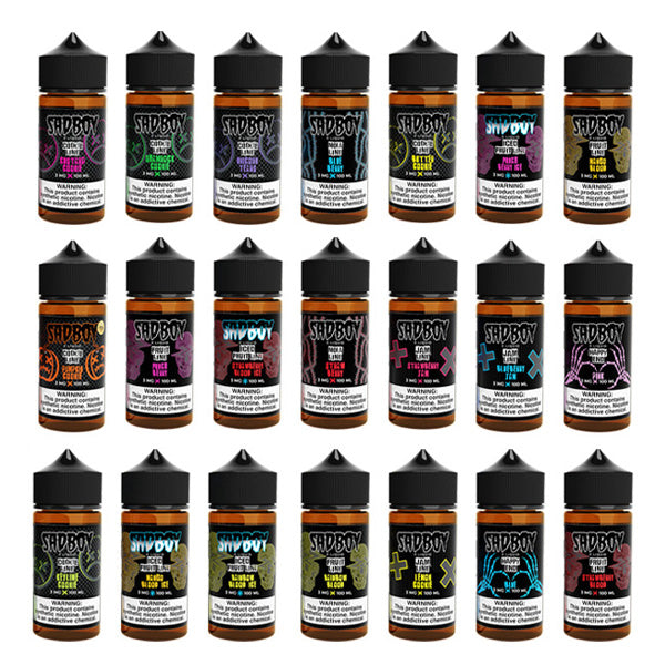 Sadboy Series E-Liquid 100mL | 0mg Group Photo