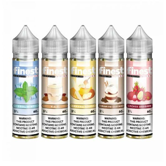 Signature Edition by Finest E-Liquid x2-60ml Group Photo