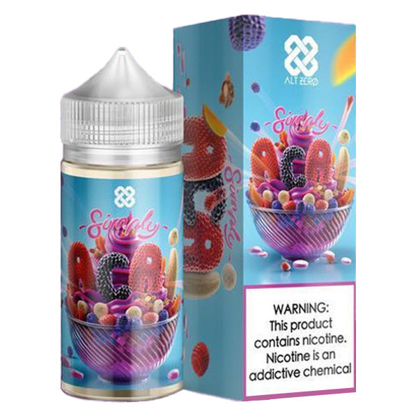 ALT ZERO Series E-Liquid 100mL (Freebase) Simply Acai with Packaging