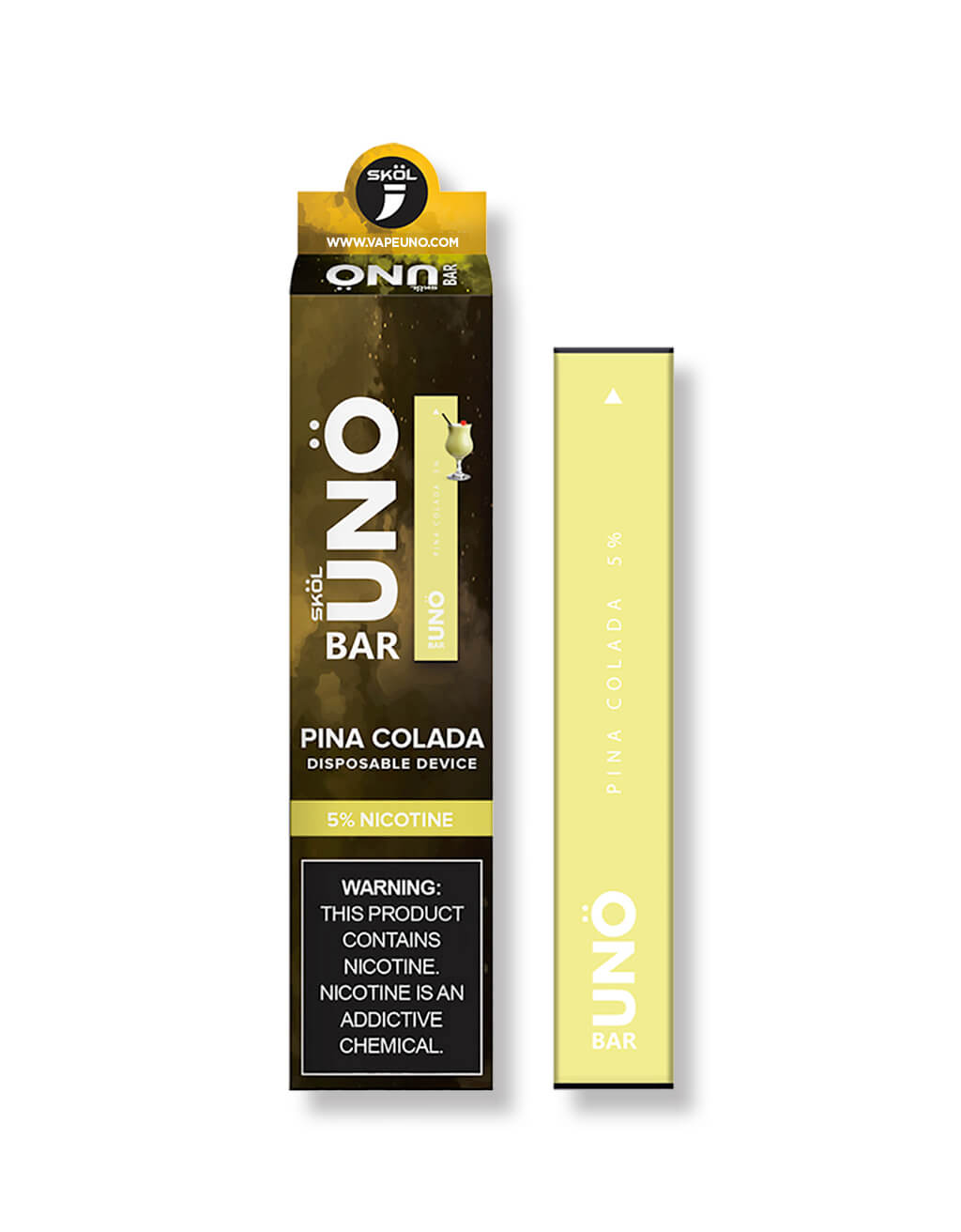 SKOL | UNO Bar Disposable 5% Nicotine (Individual)