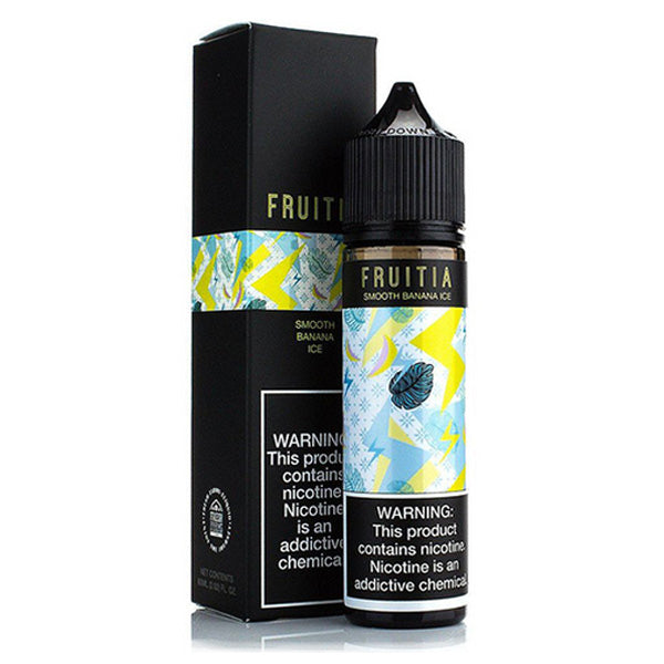 FRUITIA by Fresh Farms E-Liquid 60mL (Freebase) | 0mg Smooth Banana Ice with packaging