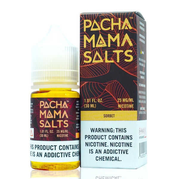 Pachamama TFN Salt Series E-Liquid 25mg | 30mL (Salt Nic) Sorbet with Packaging