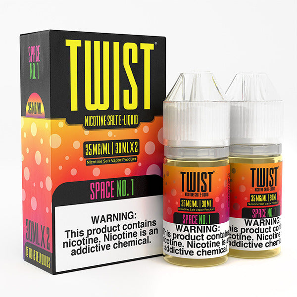 Twist Salts Series E-Liquid x2-30mL Space 1 with packaging