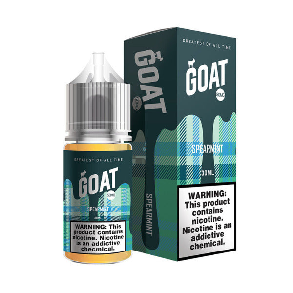 Drip More GOAT Salt Series E-Liquid 30mL Spearmint with packaging