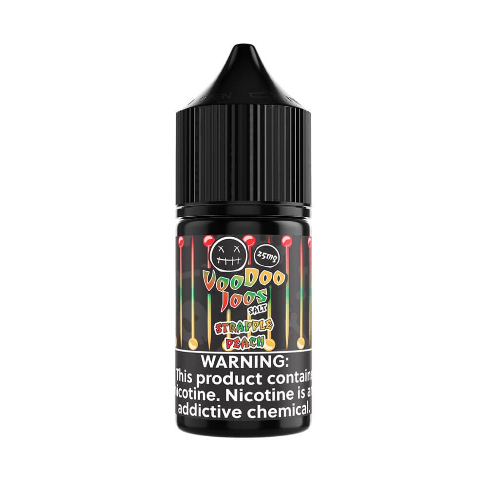 Voodoo Joos Salt Series E-Liquid 30mL Strapple Peach bottle