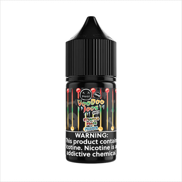 Voodoo Joos Salt Series E-Liquid 30mL Strapple Peach Freeze Bottle